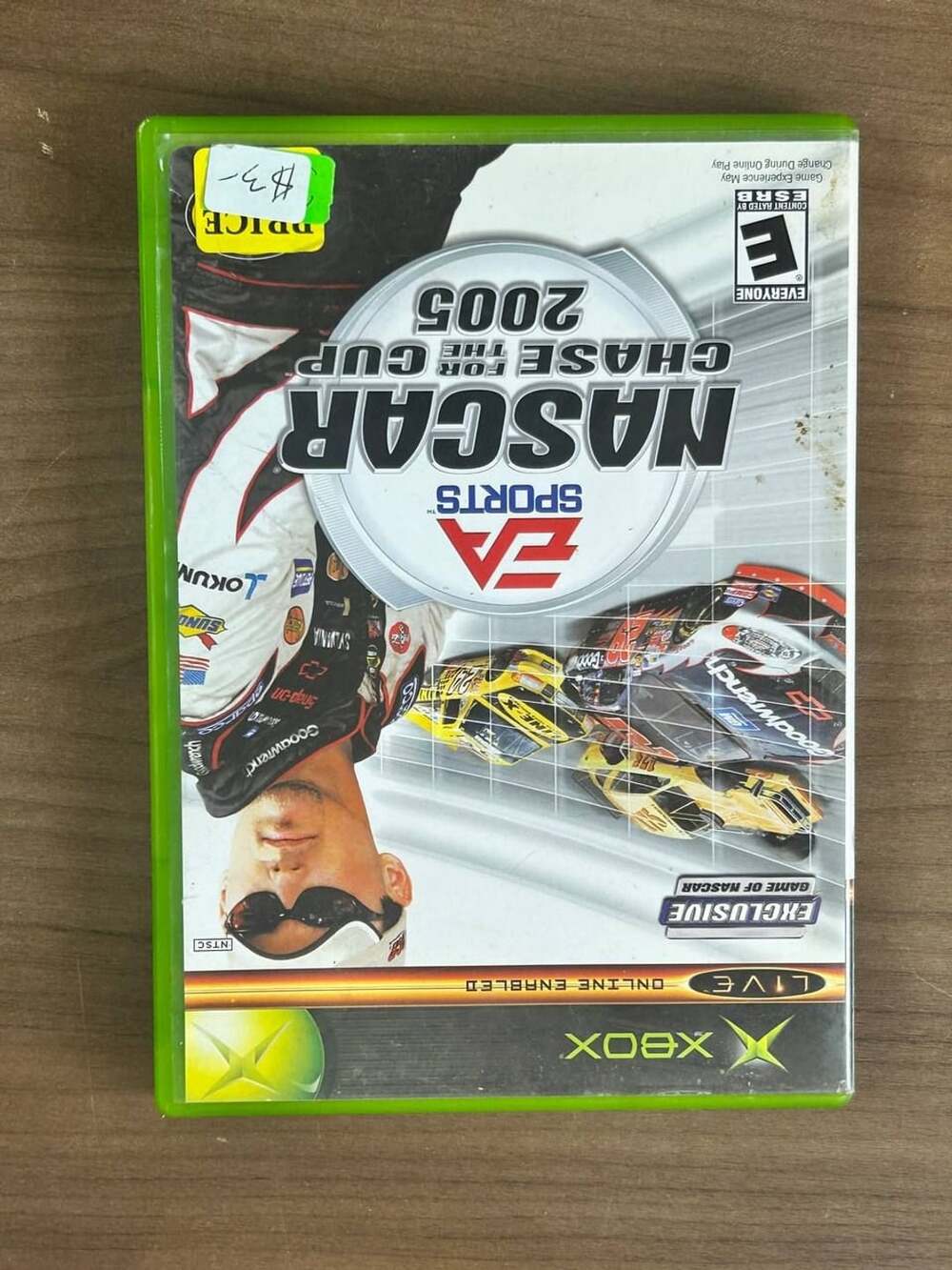 NASCAR 2005 Chase for the Cup Microsoft Xbox 2004 NTSC With Case & Manual